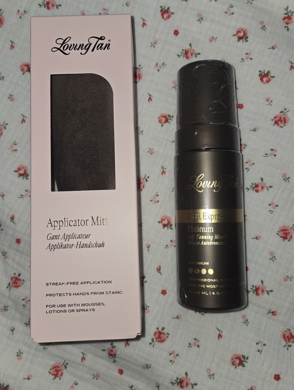 Loving Tan Platinum 2 Hr Express With Applicator Mitt - Picture 3 of 3